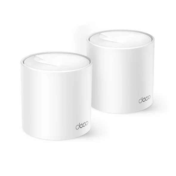 TP-Link Deco X10 (2 un.) Mesh Wi-Fi 6 AX1500, Dual band, cobre até 360 m², 120 dispositivos