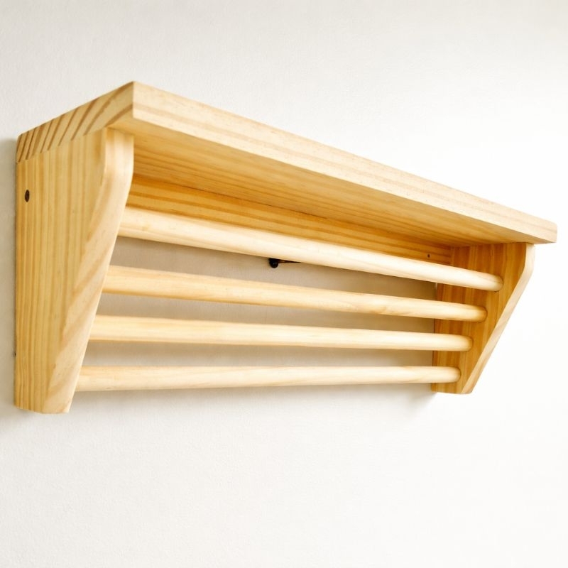 Porta Medalhas e Troféus Corrida em Madeira Pinus /Expositor de Parede Suspenso capacidade 30/40 medalhas