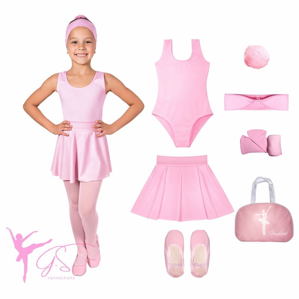 Ballet Infantil Kit 7 itens + Brinde em Oferta na Shopee