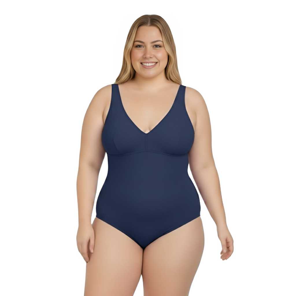 Maiô Cavado Plus Size Sem Bojo Mar Academia Roupa De Banho em Oferta na Shopee