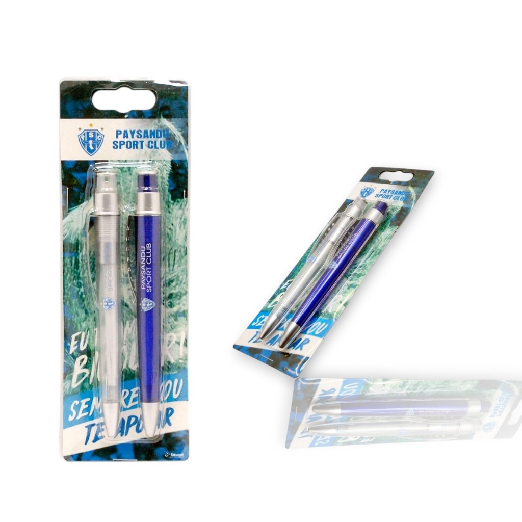 CONJUNTO 2 CANETAS PAYSANDU OFICIAL em Oferta na Shopee