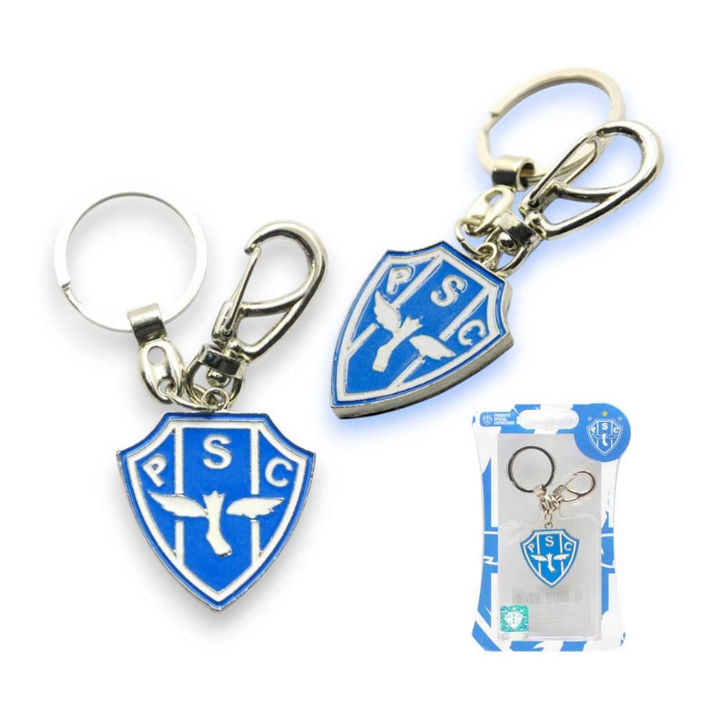 CHAVEIRO PAYSANDU OFICIAL ESCUDO DE METAL em Oferta na Shopee