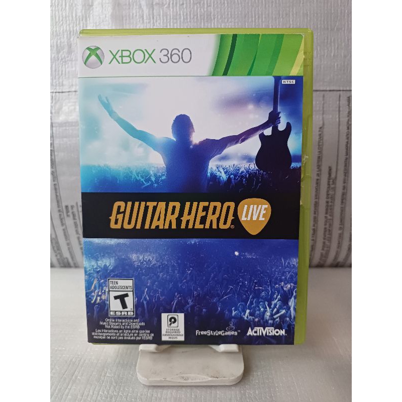 Jogo Guitar Hero Live Xbox  360 Original - Mídia Física