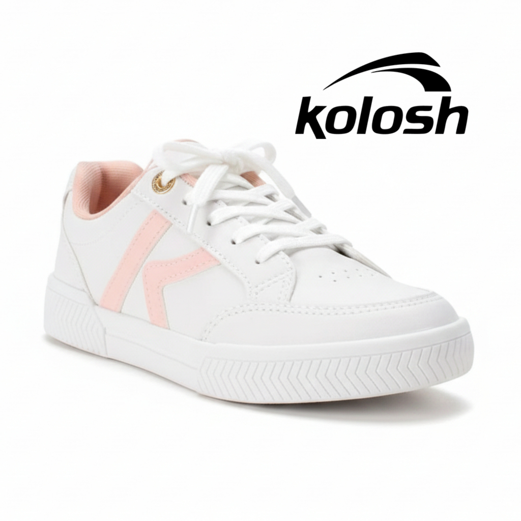 Tênis Feminino Kolosh Caixa Century Original Casual Plataforma Confortável