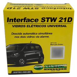 Módulo De Vidro Elétrico Inteligente Stw21 2 Portas Sistec