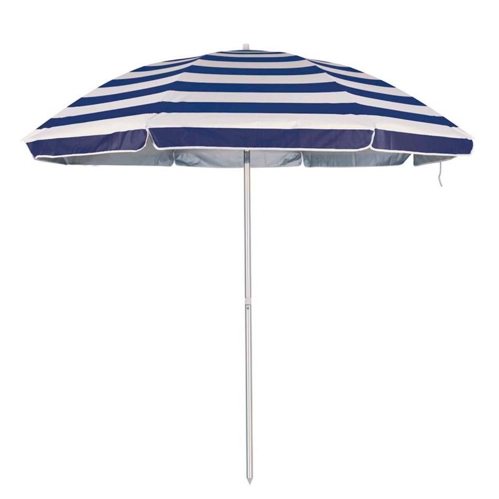 Guarda Sol Praia Piscina 2,60m Grande Articulado Reclinável Proteção Solar FPS100 em Oferta na Shopee