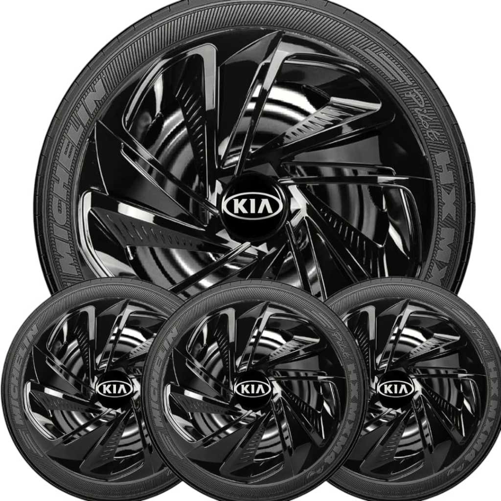 Jogo 4 Calotas kia Picanto Kia Bongo