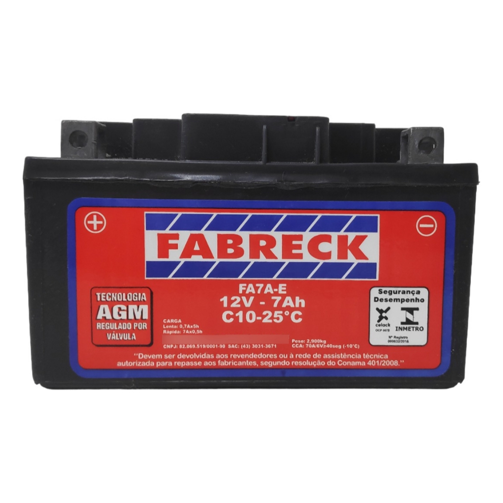 Bateria Suzuki Burgman 125 Kasinski Mirage Fa7ae-7 Fabreck