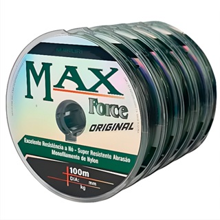 Linha Monofilamento Max Force 500mts - Maruri em Oferta na Shopee