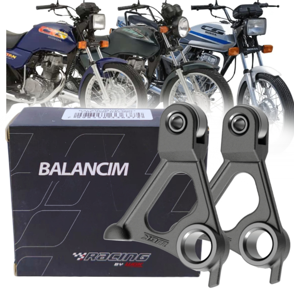 Kit Par De Balancins Braço Oscilante Cg 125 Até 2008 Wgk Rolamentado