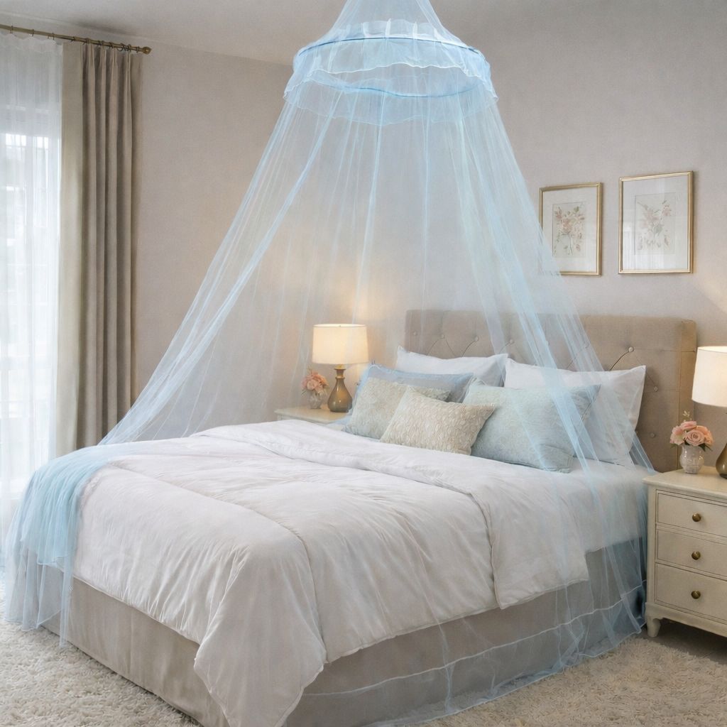 Mosquiteiro para Cama King Box Rede Protetora Portátil Para Casal Rede Dobrável Mosquito