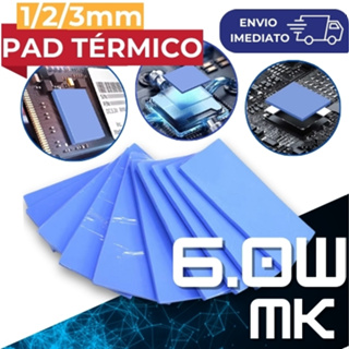 Thermal Pad Térmico 1/2/3mm Para PS4, PS3, PS2, PS1, XBOX, Processador, Memória RAM, Placa de Vídeo em Oferta na Shopee
