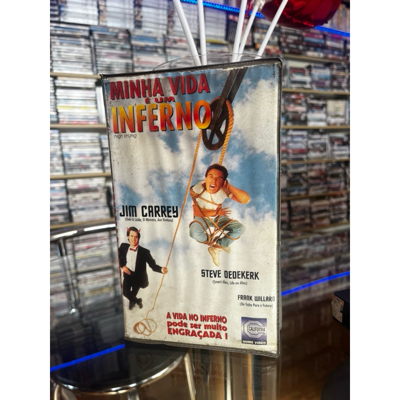 VHS “Minha Vida É Um Inferno” - Jim Carrey, legendado