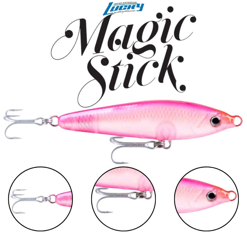ISCA NELSON NAKAMURA MAGIC STICK 80 - 8CM 10G LUCKY