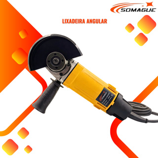 Esmerilhadeira Lixadeira Angular 115" 110v ou 220v  compacta em Oferta na Shopee
