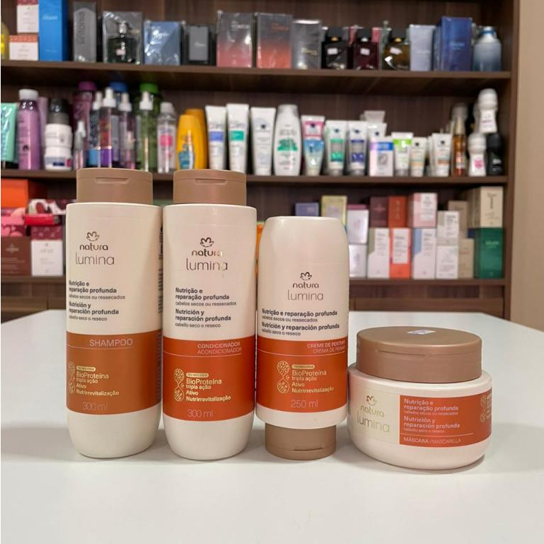 Kit Lumina Nutrição e Reparação - Cabelos Secos ou Ressecados (4 PRODUTOS)
