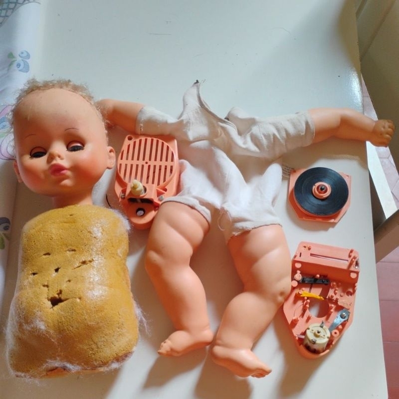 Boneca Antiga Mimadinha da estrela ( SUCATA)