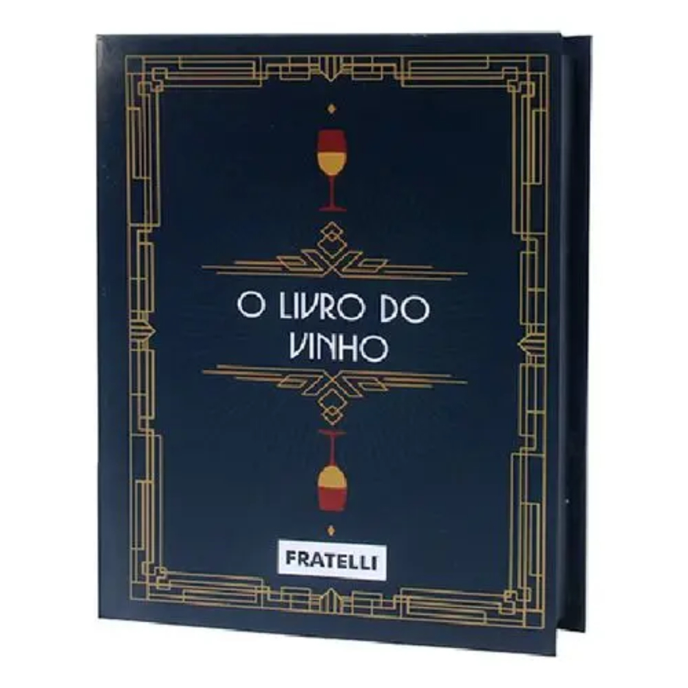 Kit Vinho Completo 5 Peças em Caixa Sofisticada O Livro do Vinho Tudo sobre Vinho