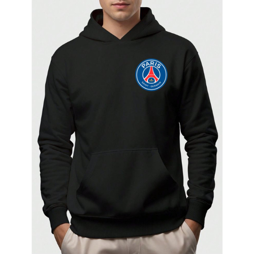 Moletom Canguru Blusa De Frio Com Bolso Time Paris Casaco