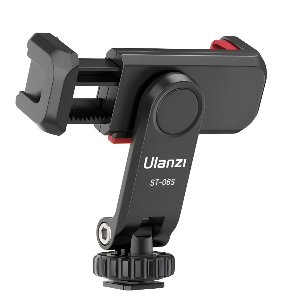 Adaptador Suporte Celular Ulanzi St-06s Sapata Luz Montagem Profissional para Fotografia