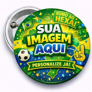 Boton Botton Button 3,5 cm Personalizados - 110 unidades em Oferta na Shopee