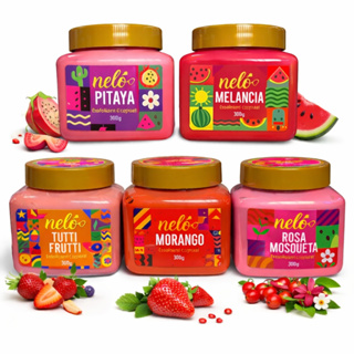 Kit 3 Esfoliante Corporal Feminino 300g SkinCare Hidratante Diversas Fragrancias em Oferta na Shopee