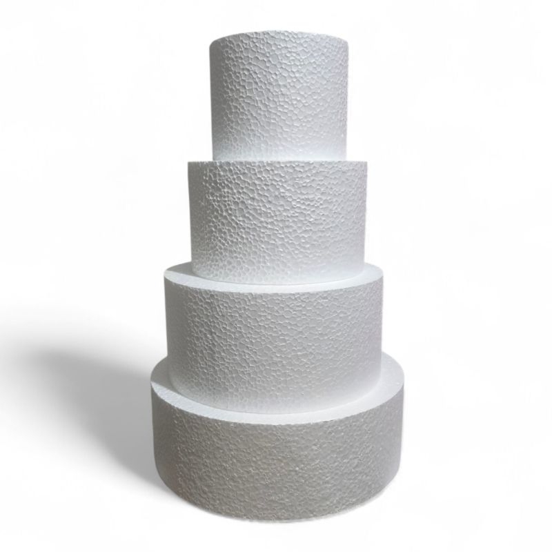 Bolo Fake Para Decorar Bases altas ( 15,20,25x10 e 30x10) altura total 55cm