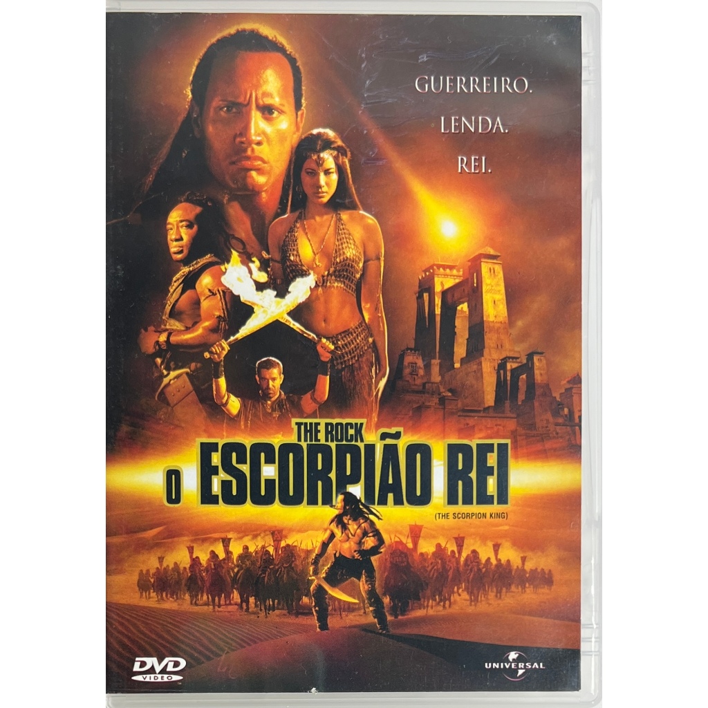 DVD - O Escorpião Rei - The Rock - Original