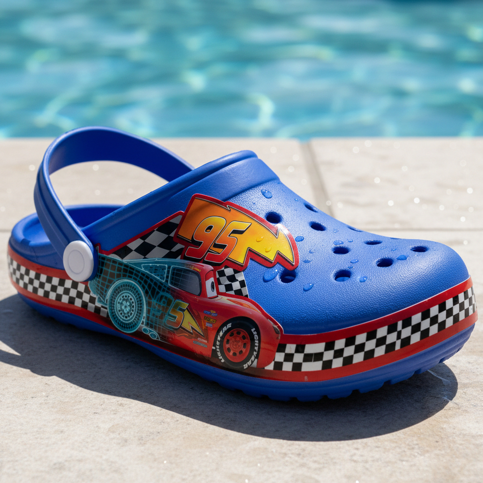 Babuche Max Infantil Menino Sandália chinelo Papete Personagens Desenhos estampado