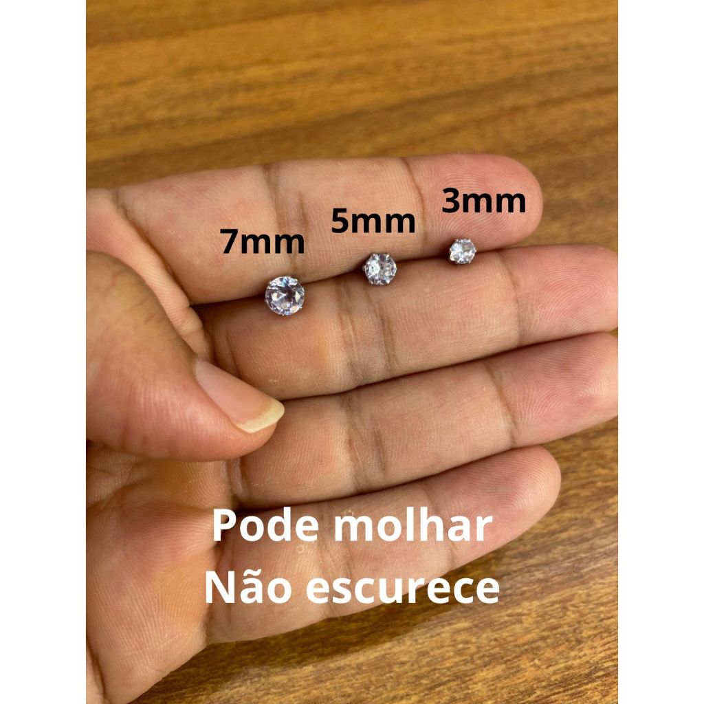 Brinco Ponto de Luz Masculino e Feminino