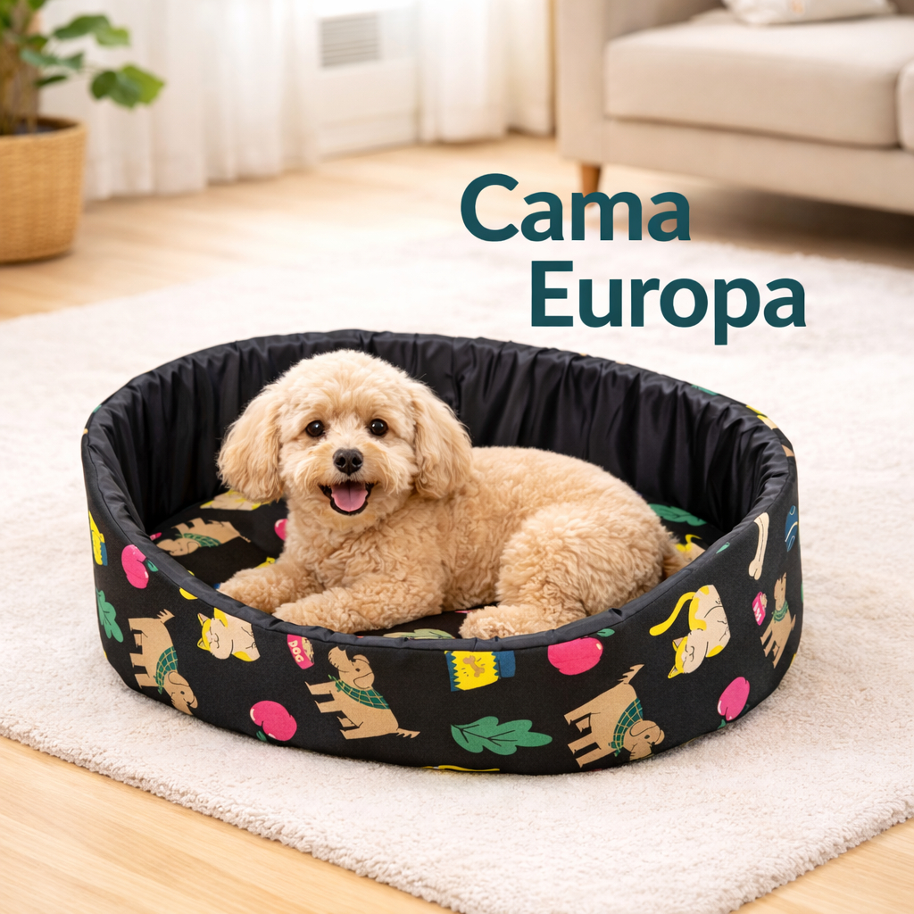 Cama Caminha Europa Para Cães E Gatos Confortável Lavável