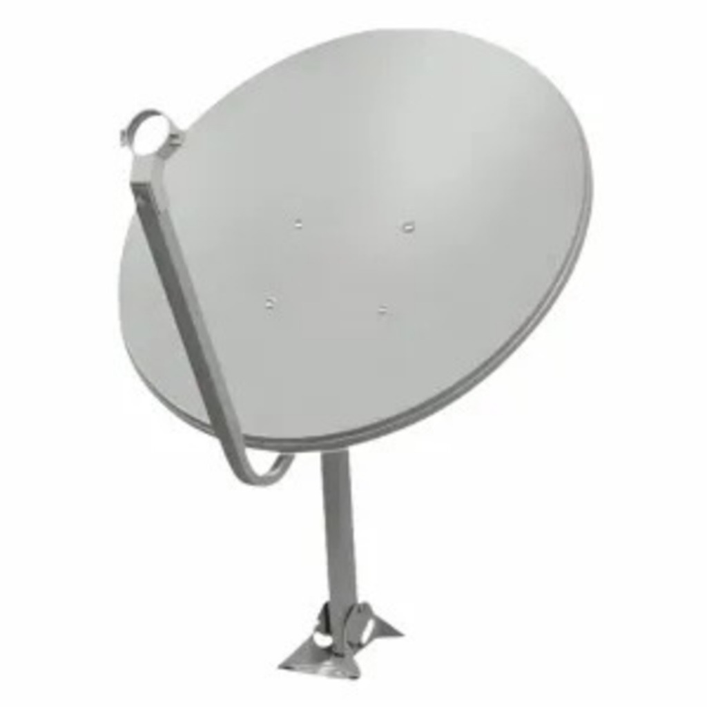 Antena Parabólica Banda KU 60cm Imagevox para TV via Satélite Alta Performance