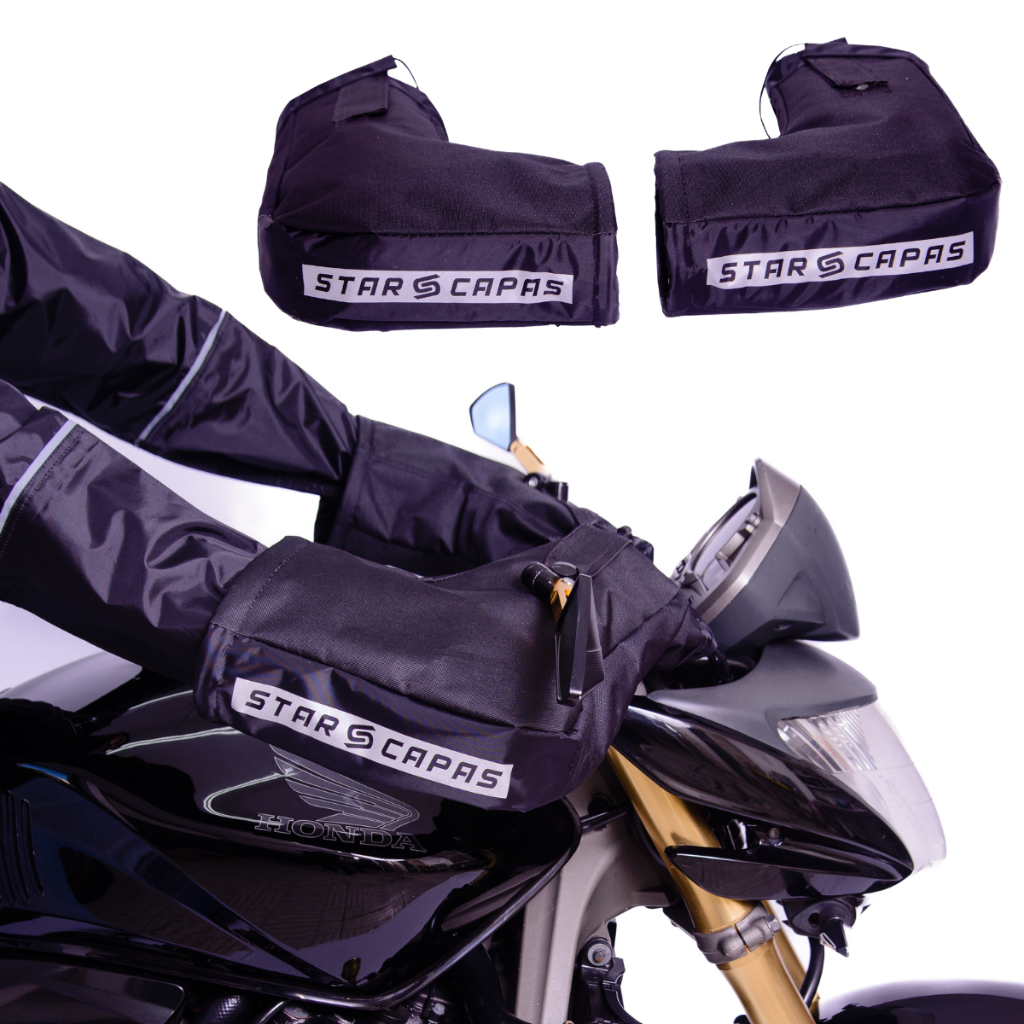 Luva de Guidão de nylon (PAR) Impermeável Térmica Polaina de Guidão Moto Protetor personalizada em Oferta na Shopee