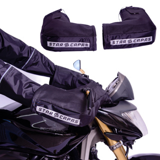 Luva de Guidão de nylon (PAR) Impermeável Térmica Polaina de Guidão Moto Protetor personalizada em Oferta na Shopee