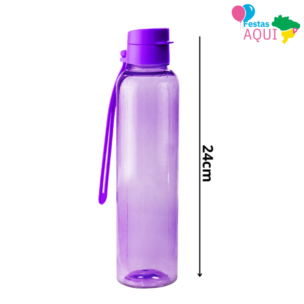 Kit 4 Garrafa Slim 500 ML- Livre BPA