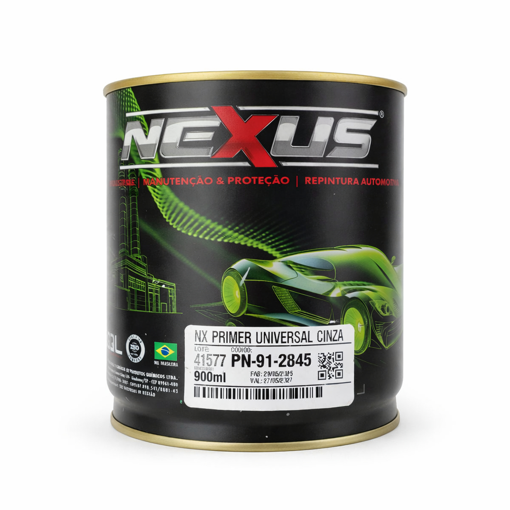 NX Primer Universal Cinza 900ml Nexus | Fundo Preparador Alta Performance