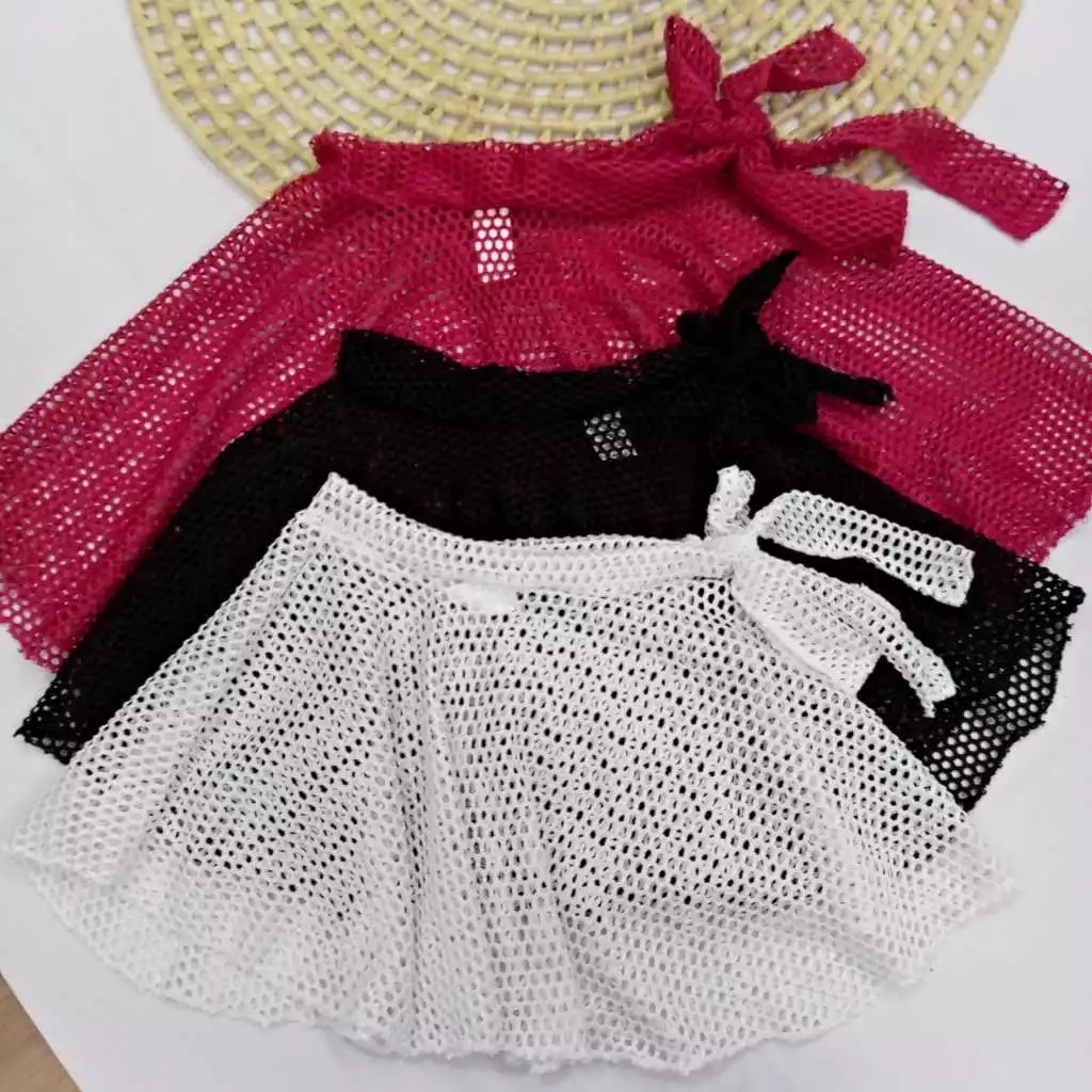 Saia | Saída de Praia Infantil Juvenil | Tamanho 2 a 12 anos