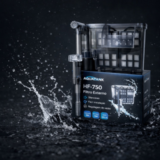 Aquatank Filtro Externo Hang On Hf-750 750l/h 100V e 220V Para Aquario em Oferta na Shopee
