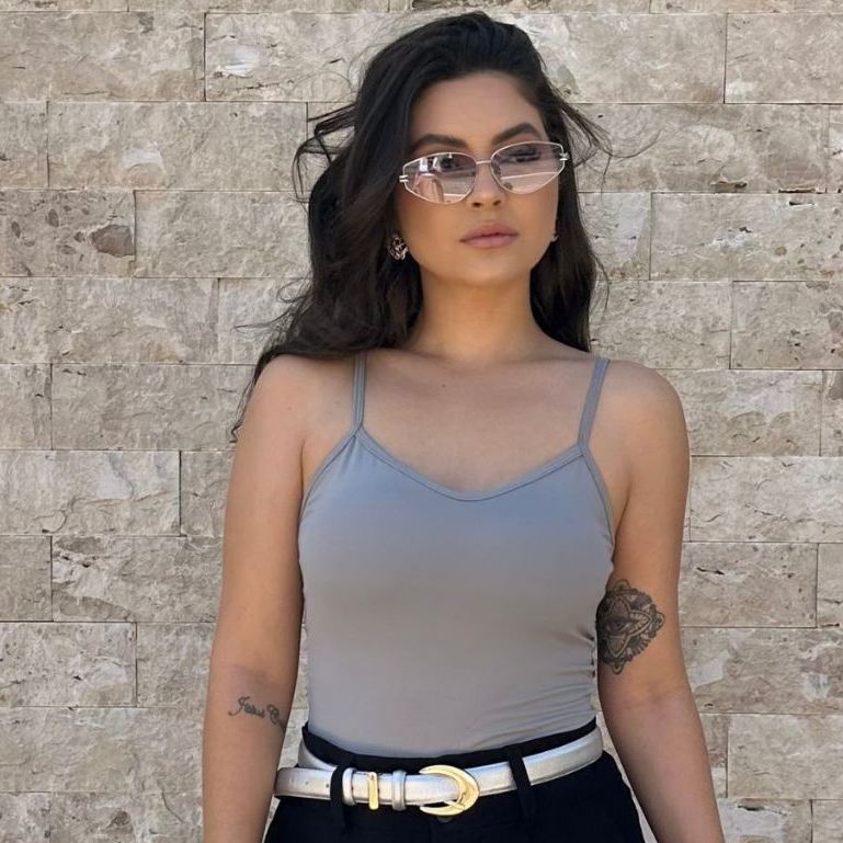 Regata Alça Fina Alcinha Bojo Poliamida Academia Básica Dia a Dia em Oferta na Shopee