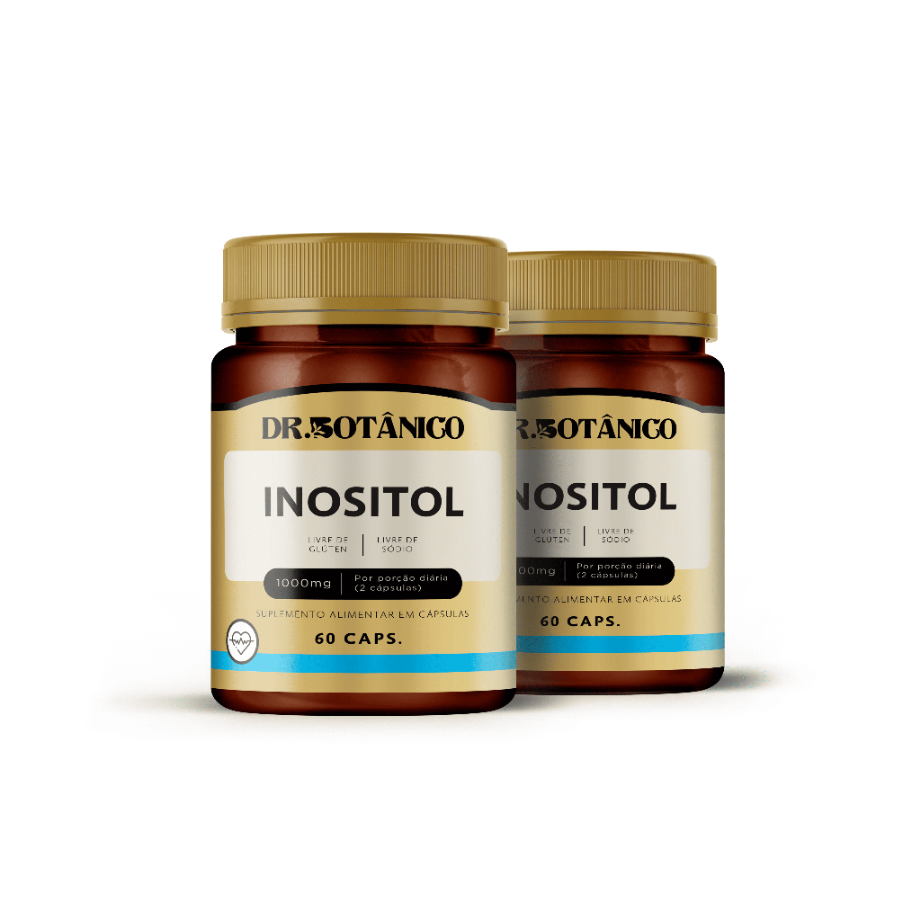 KIT 02 INOSITOL 1000MG 60CAPS em Oferta na Shopee