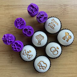Carimbos para Doces Brigadeiro - Noivado 2