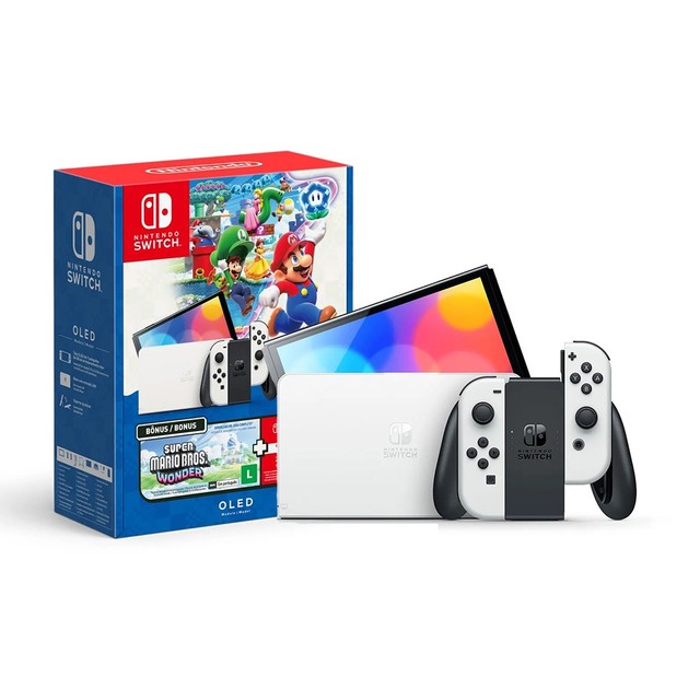 Console Nintendo Switch Oled 64gb Tela 7 Polegadas Outlet
