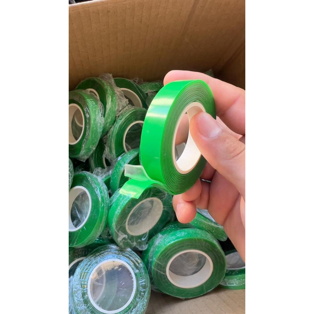 Rolos Fita Dupla Face 2M - Dupla Face Para Parede - Fita Adesiva Fixa Extra Forte Transparente