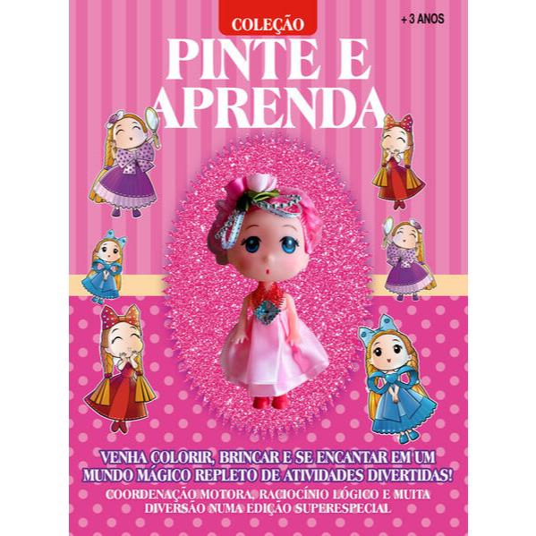 Coleção Pinte e Aprenda - Bonequinhas Sweet Toys em Oferta na Shopee