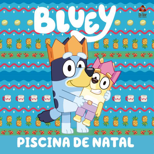 Bluey Livro de História - Piscina de Natal em Oferta na Shopee