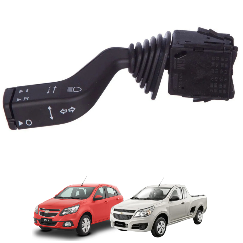 Interruptor Chave Seta Luz Com Piloto Automático Montana Agile 2010 a 2022