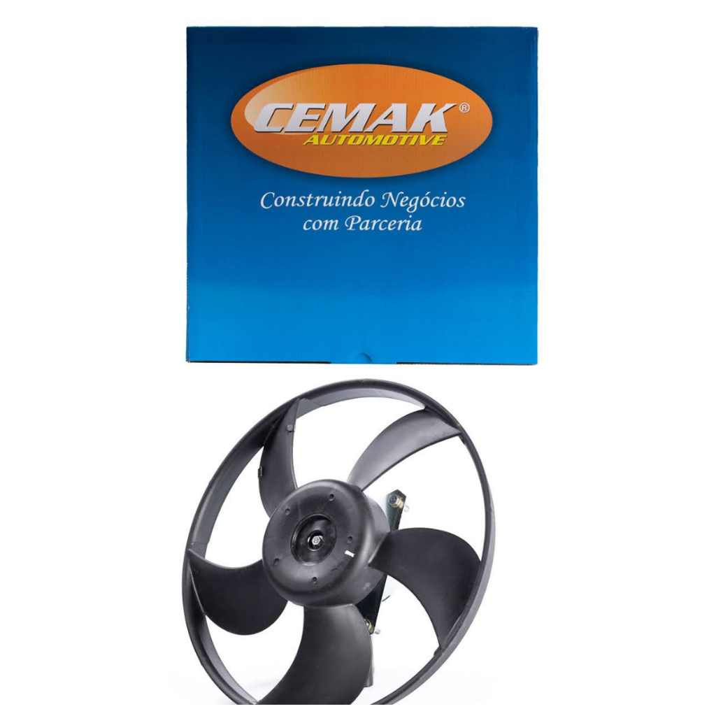 ELETROVENTILADOR RADIADOR FIAT UNO WAY/VIVACE/NOVO PALIO - 12V