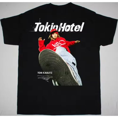Camiseta Casual Rock Algodão Fashion Inspirada no Visual Tokio Hotel Unissex