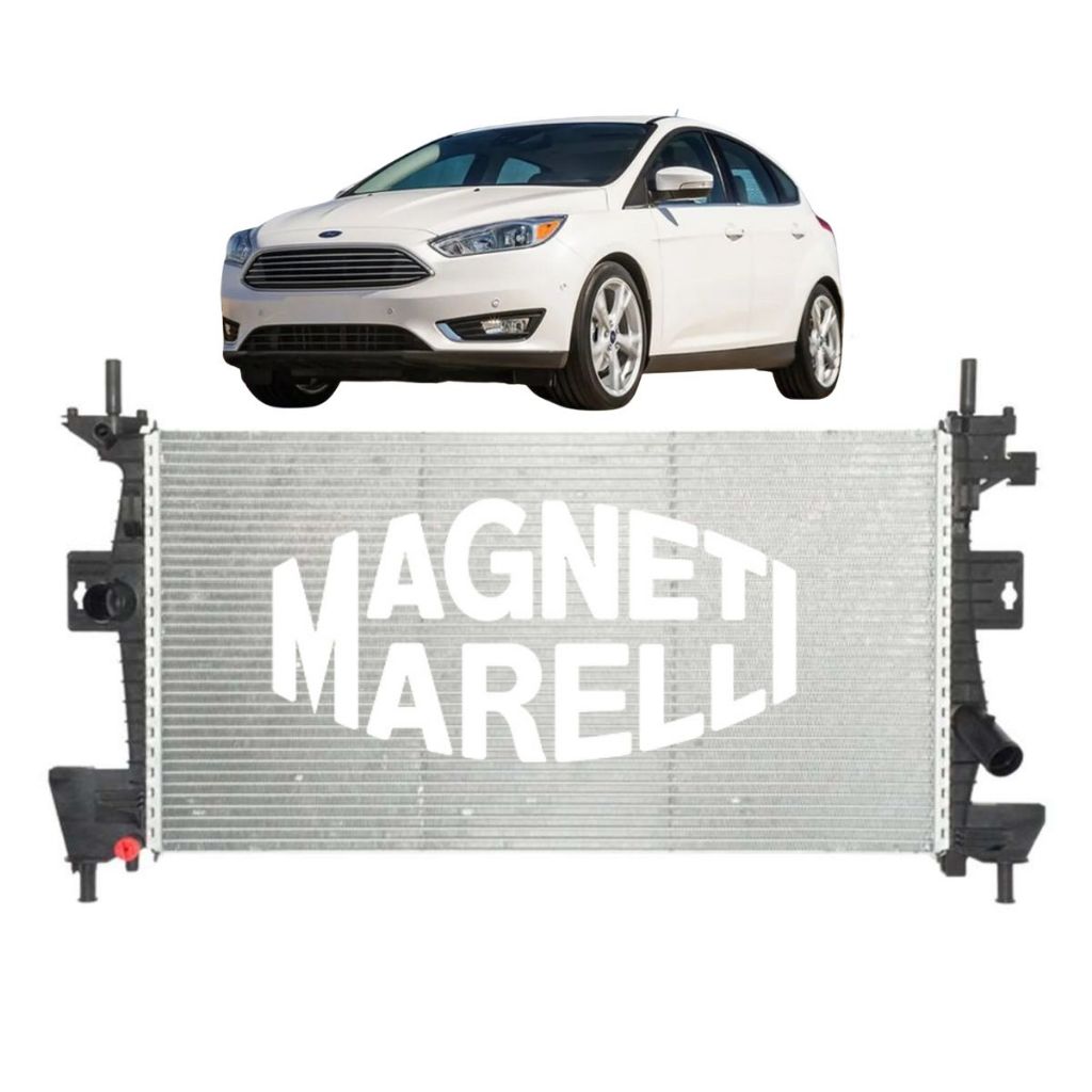 Radiador Agua Magneti Marelli Ford Focus 1.6 2.0 2013 2014 2015 2016 2017 2018 2019 2020