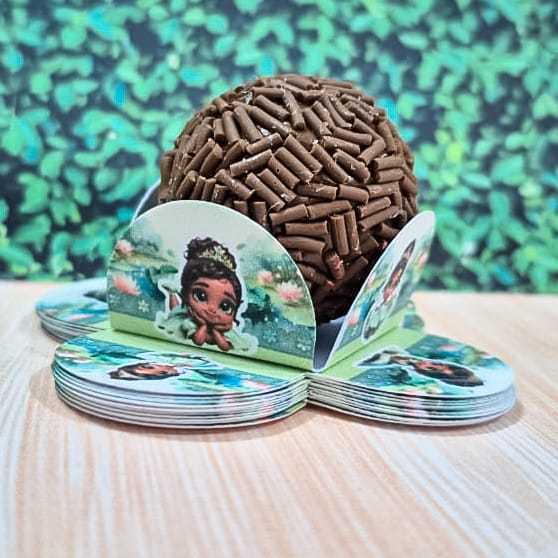 PRONTA ENTREGA Forminhas A Princesa e o Sapo Baby para Doces Festa Infantil | Envio Rápido